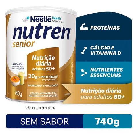 Nutren Senior  Sem Sabor - 740 g