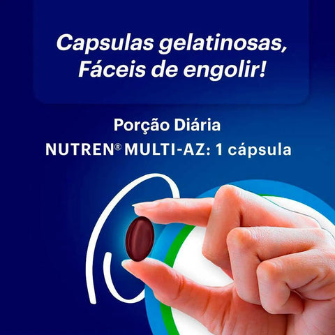 Polivitamínico Nutren A-Z Multi  60 Unidades - Cápsula