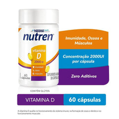 Vitamina D Nutren  2000UI - 60 Unidades - Cápsula