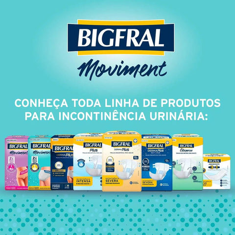 Fralda Geriátrica Bigfral Moviment  Tamanho G/XG - 7 Unidades