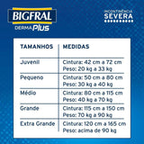 Fralda Geriátrica Bigfral Noturna  Tamanho M - 8 Unidades