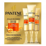 Ampola de Tratamento Pantene Pro-V Força e Reconstrução 15Ml, 3 Unidades