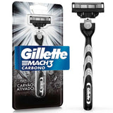 Aparelho de Barbear Gillette Mach3 Carbono 1 Unidade