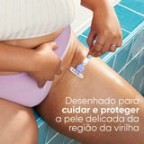 Aparelho de Depilar Descartável Gillette Venus Íntima 2 Unidades