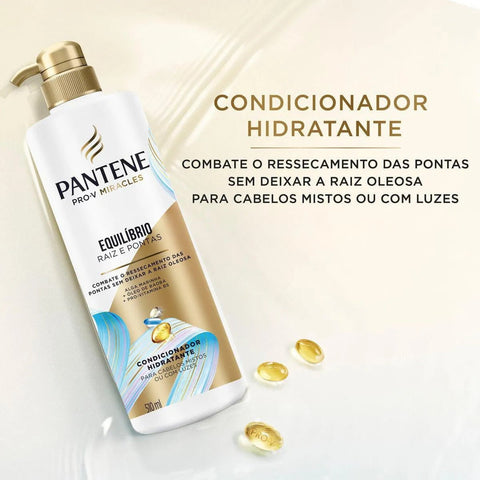 Condicionador Pantene Pro-V Miracles Equilíbrio Raiz e Pontas 510ml