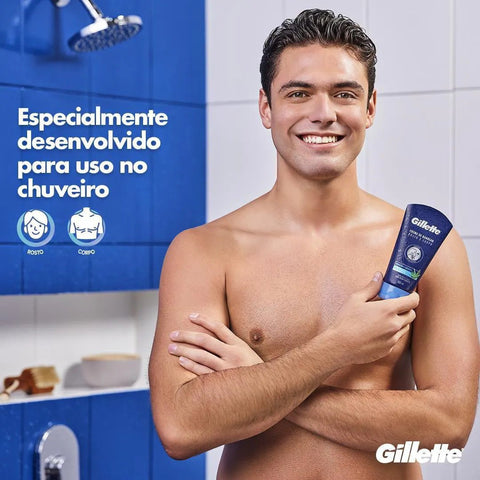 Creme de Barbear Gillette Proteção e Conforto 150ml