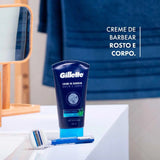 Creme de Barbear Gillette Proteção e Conforto 150ml
