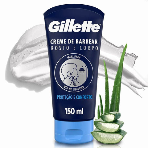 Creme de Barbear Gillette Proteção e Conforto 150ml