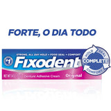 Creme Fixador de Dentaduras Fixodent Original 1 Unidade Com 39G