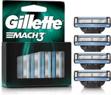 Gillette Mach3  Acqua Grip - 4 Unidades