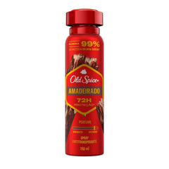Desodorante Antitranspirante Aerosol Old Spice Amadeirado Masculino 72h 150ml