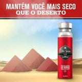 Desodorante Antitranspirante Aerosol Old Spice V-I-P Masculino 48h 150mL