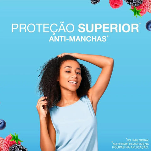 Desodorante Antitranspirante Secret Gel Frutas Vermelhas 45g