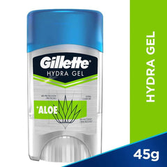 Desodorante Antitranspirante Sitck Gel Gilette Hydra Gel Aloe Masculino 48h Sem Álcool 45g