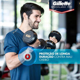 Desodorante Antitranspirante Stick Gillette Specialized Pro Invisble Gel Pressure Defense Masculino 48h 45g