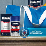 Desodorante Antitranspirante Stick Gillette Specialized Pro Invisble Gel Pressure Defense Masculino 48h 45g