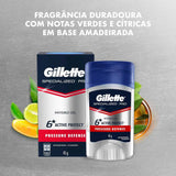 Desodorante Antitranspirante Stick Gillette Specialized Pro Invisble Gel Pressure Defense Masculino 48h 45g