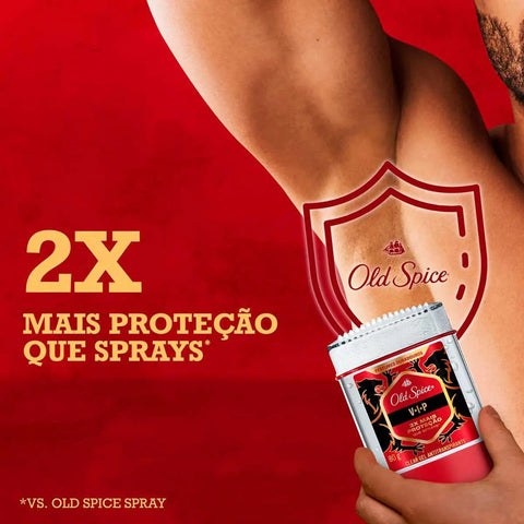 Desodorante Antitranspirante Twist Stick Gel Old Spice V-I-P Masculino 80g