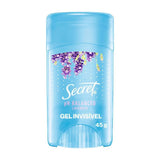 Desodorante Feminino Secret Clear Gel Lavanda, Stick Com 45G