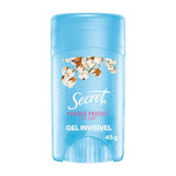 Desodorante Feminino Secret Clear Gel Powder Protect Cotton, Stick Com 45G