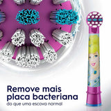 Escova Elétrica Oral-B Disney 3+ Anos, Princesas, Refil, Sortida Com 2 Unidades