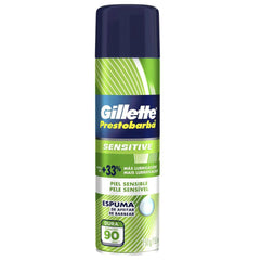 Espuma de Barbear Gillette Prestobarba Sensitive Pele Sensível Com 150g