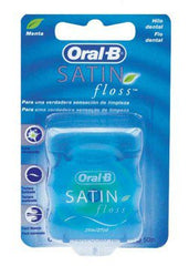Fio Dental Oral-B Satin Floss Menta Com 25M