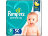 P&G Fralda Pampers Confort Sec  Tamanho P - 50 Unidades
