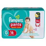 Fralda Pampers Pants Ajuste Total  Tamanho G - 16 Unidades