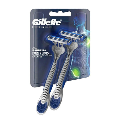 Gillette Corpo  2 Unidades