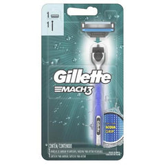 Gillette Mach3  Acqua Grip - 1 Unidade