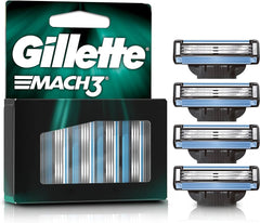 Gillette Mach3  Acqua Grip - 4 Unidades