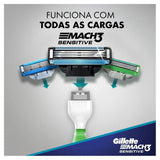Gillette Mach3 Sensitive  Acqua Grip - 1 + 2 Unidades