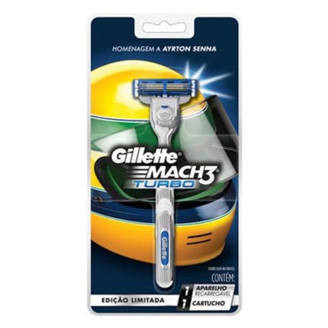 Gillette Mach3 Turbo  Ayrton Senna - 1 Unidade