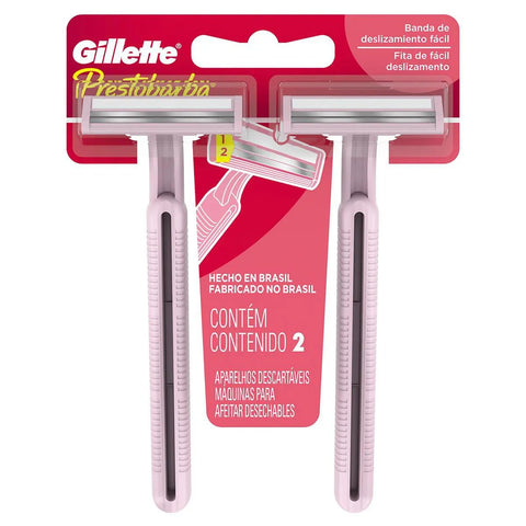 Gillette Prestobarba 2 Feminino  Tradicional - 2 Unidades