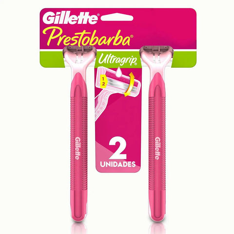 Gillette Prestobarba 2 Feminino  Ultragrip - 2 Unidades