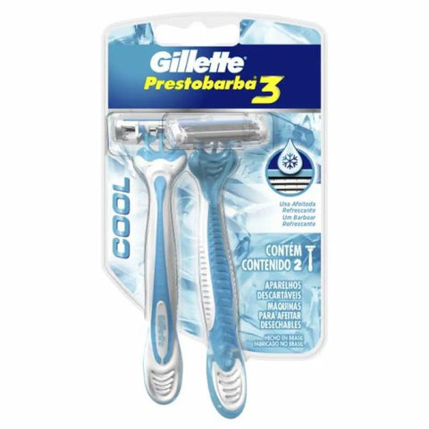 Gillette Prestobarba 3  Ice - 2 Unidades