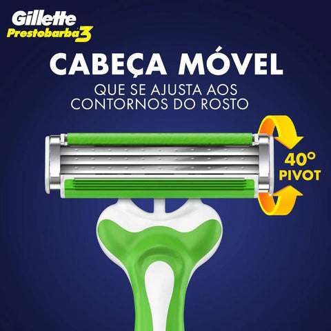 Gillette Prestobarba 3  Sense Care - 2 Unidades
