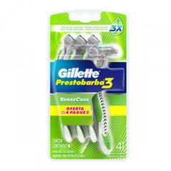 Gillette Prestobarba 3  Sense Care - 3 + 1 Unidades