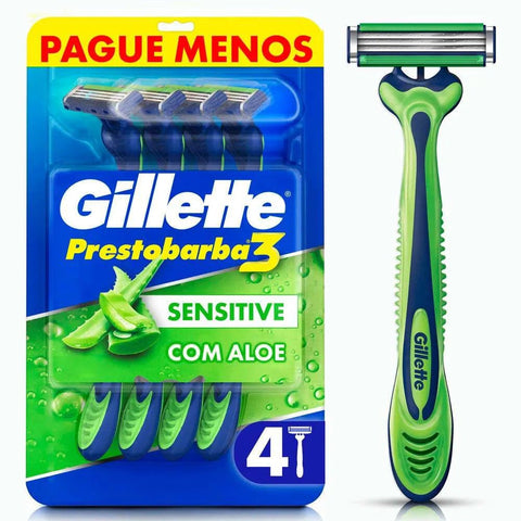 Gillette Prestobarba 3  Sense Care - 3 + 1 Unidades