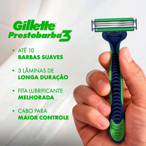 Gillette Prestobarba 3  Sense Care - 3 + 1 Unidades
