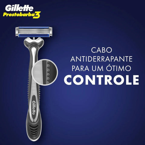 Gillette Prestobarba 3  Tradicional - 2 Unidades