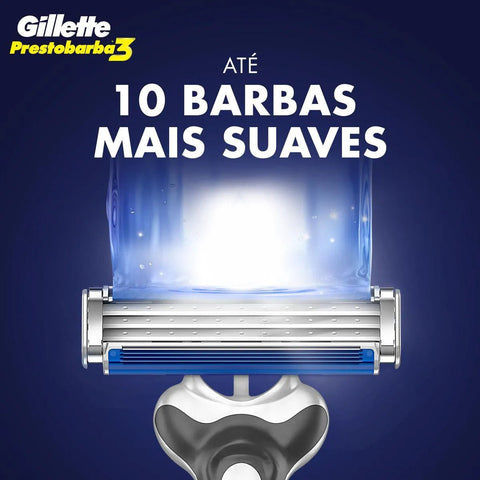 Gillette Prestobarba 3  Tradicional - 2 Unidades