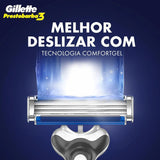 Gillette Prestobarba 3  Tradicional - 2 Unidades