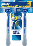 Gillette Prestobarba 3  Ultragrip - 2 Unidades