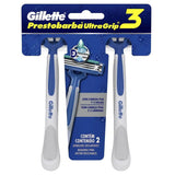 Gillette Prestobarba 3  Ultragrip - 2 Unidades