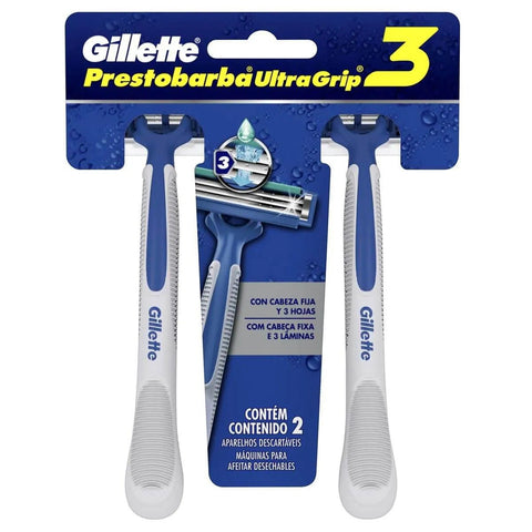 Gillette Prestobarba 3  Ultragrip - 2 Unidades