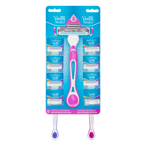 Gillette Venus Suave Cart com 8
