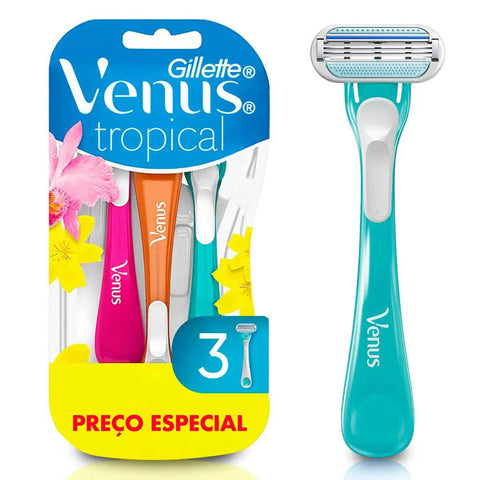 Gillette Venus  Tropical - 3 Unidades