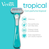 Gillette Venus  Tropical - 3 Unidades